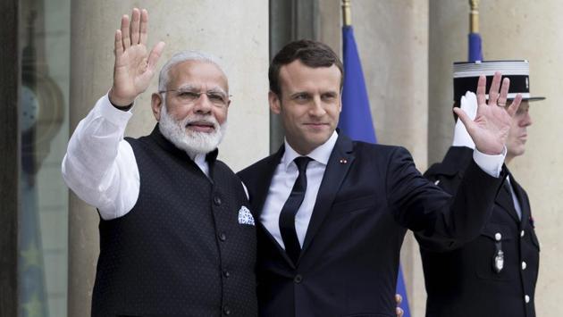 India and France will come up with a joint vision statement on the Indo-Pacific, on the lines of a similar US-India declaration, to coordinate strategic objectives in the region during a visit by French President Emmanuel Macron starting on Friday, officials said. (AP File) India and France will come up with a joint vision statement on the Indo-Pacific, on the lines of a similar US-India declaration, to coordinate strategic objectives in the region during a visit by French President Emmanuel Macron starting on Friday, officials said. (AP File)