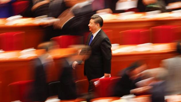 Chinese President Xi Jinping leaves after the opening session of the Chinese People's Political Consultative Conference at the Great Hall of the People in Beijing, China. (Damir Sagolj / REUTERS) Chinese President Xi Jinping leaves after the opening session of the Chinese People's Political Consultative Conference at the Great Hall of the People in Beijing, China. (Damir Sagolj / REUTERS)