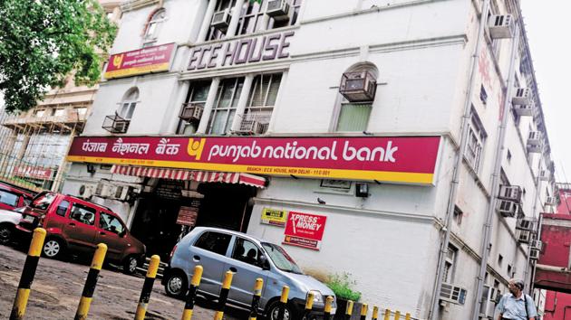 Branch of Punjab National Bank at ECE house in Connaught Place, New Delhi. (Mint Photo) Branch of Punjab National Bank at ECE house in Connaught Place, New Delhi. (Mint Photo)