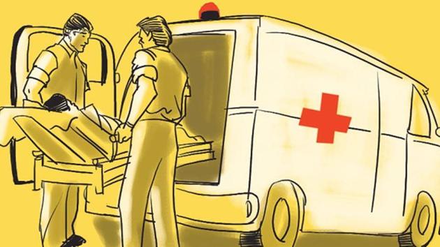 Five people, including a groom, were killed while the bride and three others sustained injuries in a road accident in Telangana’s Khammam district in the early hours of Friday. (Representative image) Five people, including a groom, were killed while the bride and three others sustained injuries in a road accident in Telangana’s Khammam district in the early hours of Friday. (Representative image)
