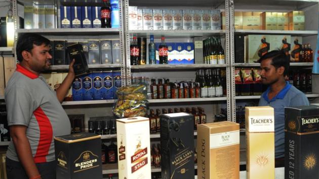 The department is set to fix an excise duty target of Rs 5,600 crore, which is Rs 300 crore more than the target for the current fiscal. (HT File/Representative image) The department is set to fix an excise duty target of Rs 5,600 crore, which is Rs 300 crore more than the target for the current fiscal. (HT File/Representative image)
