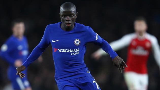 N'Golo Kante of Chelsea has trained all week and is showing no ill-effects after passing out briefly in the dressing room.(Getty Images)