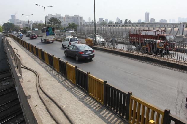 The bearings of this bridge have worn off and the PWD is planning to change them in six months. (HT PHOTO) The bearings of this bridge have worn off and the PWD is planning to change them in six months. (HT PHOTO)