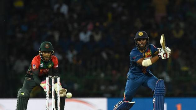 Mendis continued to pile on runs and played excellent cricketing shots. (AFP) Mendis continued to pile on runs and played excellent cricketing shots. (AFP)