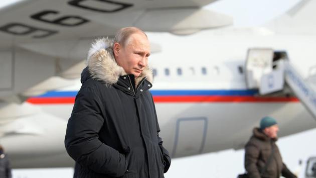 Russian President Vladimir Putin walks after landing in Yekaterinburg, Russia. (AP File Photo) Russian President Vladimir Putin walks after landing in Yekaterinburg, Russia. (AP File Photo)