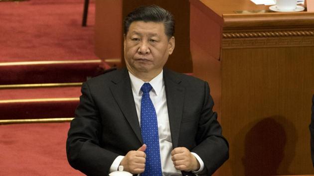 Chinese president Xi Jinping at the opening session of the Chinese People's Political Consultative Conference in Beijing's Great Hall of the People. (AP File Photo) Chinese president Xi Jinping at the opening session of the Chinese People's Political Consultative Conference in Beijing's Great Hall of the People. (AP File Photo)