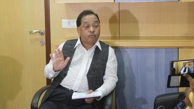 former Maharashtra chief minister Narayan Rane. (Bhushan Koyande/HT File Photo) former Maharashtra chief minister Narayan Rane. (Bhushan Koyande/HT File Photo)