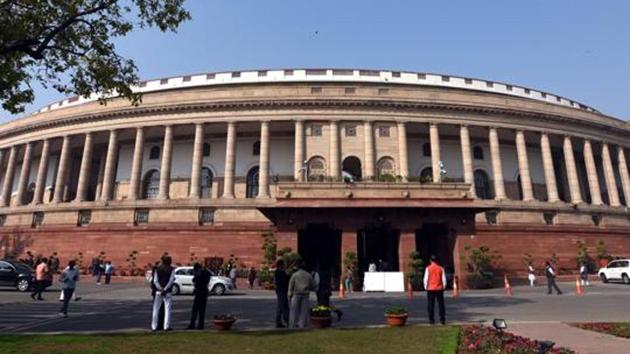 A view of the Parliament House in New Delhi. (Sonu Mehta/HT File Photo) A view of the Parliament House in New Delhi. (Sonu Mehta/HT File Photo)
