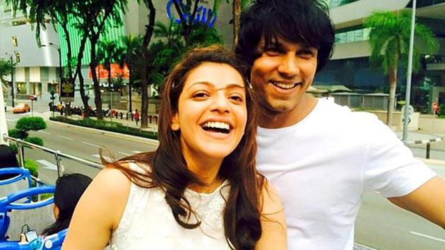 Randeep Hooda and Kajal Aggarwal on the sets of Do Lafzo Ki Kahani. Randeep Hooda and Kajal Aggarwal on the sets of Do Lafzo Ki Kahani.