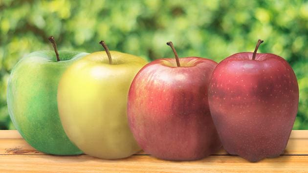 The apples differ in their sweetness (refer to the sweetness meter) and taste but they are all fantastic to eat.(Washington Apples)