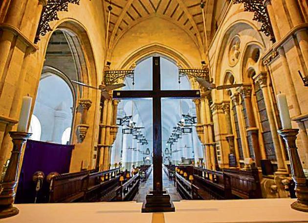 St Thomas Cathedral, one of the oldest buildings in the city, will begin celebrations this weekend to commemorate three centuries of existence (HT Photo) St Thomas Cathedral, one of the oldest buildings in the city, will begin celebrations this weekend to commemorate three centuries of existence (HT Photo)