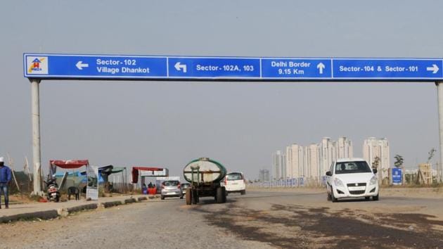 Last week, Union minister Rao Inderjit Singh had said Prime Minister Narendra Modi will lay the foundation stone for the ambitious Dwarka Expressway, but did not mention when.(Parveen Kumar/HT) Last week, Union minister Rao Inderjit Singh had said Prime Minister Narendra Modi will lay the foundation stone for the ambitious Dwarka Expressway, but did not mention when.(Parveen Kumar/HT)