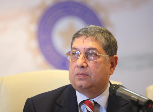 Former BCCI official N Srinivasan(HT file photo)