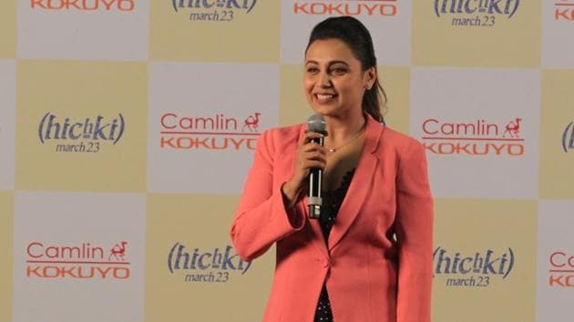 Rani Mukerji at the Hichki Teachers Awards in Mumbai. (IANS) Rani Mukerji at the Hichki Teachers Awards in Mumbai. (IANS)