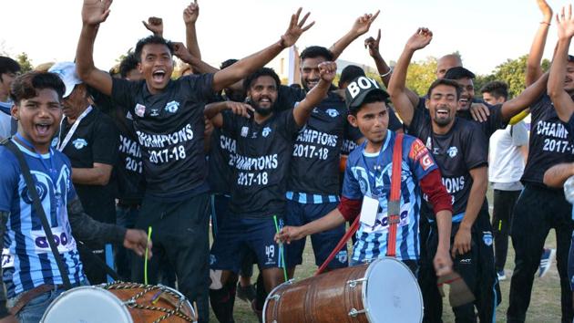 Minerva Punjab FC had alleged match-fixing approaches on their players during their triumphant I-League campaign. (HT photo) Minerva Punjab FC had alleged match-fixing approaches on their players during their triumphant I-League campaign. (HT photo)