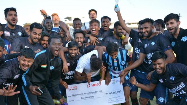 Minerva Punjab FC, champions of the I-League 2017-18 season, will face Indian Super League side Jamshedpur FC in the Super Cup. (HT photo) Minerva Punjab FC, champions of the I-League 2017-18 season, will face Indian Super League side Jamshedpur FC in the Super Cup. (HT photo)