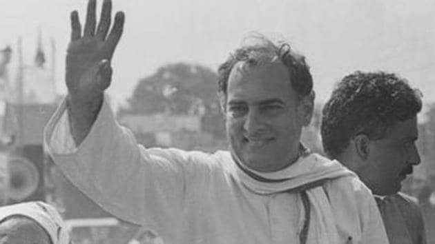 Former prime minister Rajiv Gandhi was assassinated during an election rally on the night of May 21, 1991 in Tamil Nadu by a woman suicide bomber identified as Dhanu. (HT File Photo) Former prime minister Rajiv Gandhi was assassinated during an election rally on the night of May 21, 1991 in Tamil Nadu by a woman suicide bomber identified as Dhanu. (HT File Photo)
