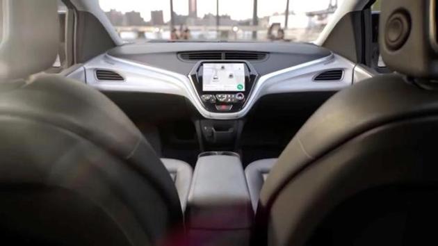 GM's planned Cruise AV driverless car features no steering wheel or pedals. (General Motors/Handout via Reuters) GM's planned Cruise AV driverless car features no steering wheel or pedals. (General Motors/Handout via Reuters)