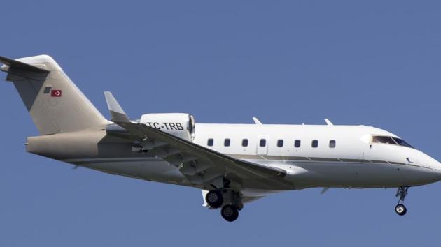 In this May 20, 2016 photo, a Bombardier CL604 aircraft, with tail number TC-TRB, descends to land in Istanbul. The Turkish private jet flying from the United Arab Emirates to Istanbul carrying a group of young women crashed Sunday night. (AP File photo) In this May 20, 2016 photo, a Bombardier CL604 aircraft, with tail number TC-TRB, descends to land in Istanbul. The Turkish private jet flying from the United Arab Emirates to Istanbul carrying a group of young women crashed Sunday night. (AP File photo)