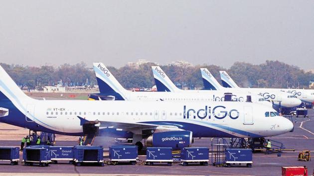 Three IndiGo planes were already on the ground following similar engine problems since February. (PTI File Photo) Three IndiGo planes were already on the ground following similar engine problems since February. (PTI File Photo)