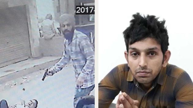 ‘A-category’ and hardcore gangster Mintoo was arrested by the organised crime control unit (OCCU) on March 6 and was in the seven-day police custody.(HT File) ‘A-category’ and hardcore gangster Mintoo was arrested by the organised crime control unit (OCCU) on March 6 and was in the seven-day police custody.(HT File)