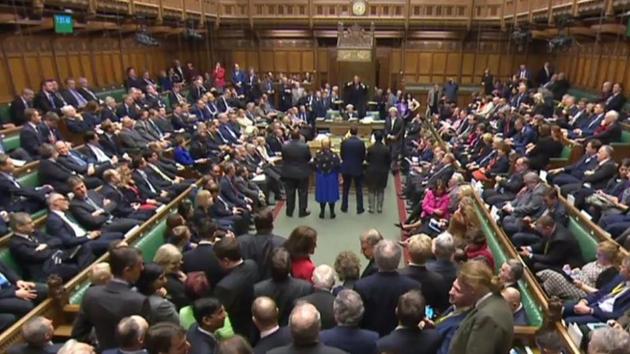 A video grab taken from footage broadcast by the UK Parliament's Parliamentary Recording Unit (PRU) in the House of Commons in London on February 1, 2017. (AFP File Photo) A video grab taken from footage broadcast by the UK Parliament's Parliamentary Recording Unit (PRU) in the House of Commons in London on February 1, 2017. (AFP File Photo)
