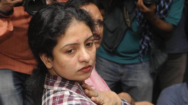 Hasin Jahan, wife of Indian cricketer Mohammed Shami, has been accused of attacking a media person in Kolkata. (HT FILE PHOTO) Hasin Jahan, wife of Indian cricketer Mohammed Shami, has been accused of attacking a media person in Kolkata. (HT FILE PHOTO)