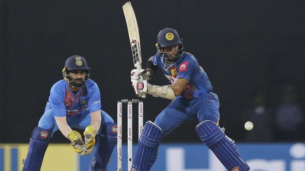 The mainstay of the Sri Lanka innings was the 62-run stand between former captain Upul Tharanga and Kusal Mendis. (AP) The mainstay of the Sri Lanka innings was the 62-run stand between former captain Upul Tharanga and Kusal Mendis. (AP)