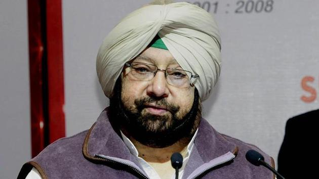 Capt Amarinder Singh (HT Photo) Capt Amarinder Singh (HT Photo)