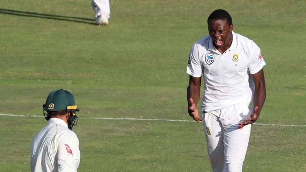 Kagiso Rabada had been banned for the rest of South Africa’s four-match Test series against Australia.(REUTERS)