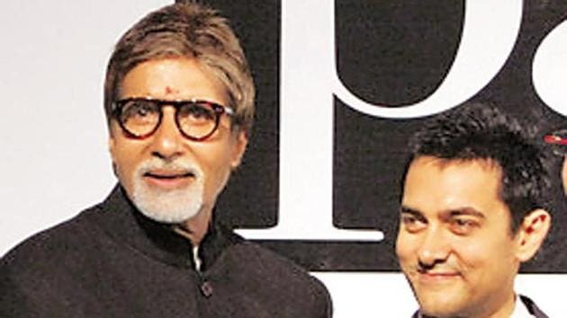 Aamir Khan was shooting with Amitabh Bachchan in Jodhpur for their upcoming film, Thugs of Hindostan. Aamir Khan was shooting with Amitabh Bachchan in Jodhpur for their upcoming film, Thugs of Hindostan.