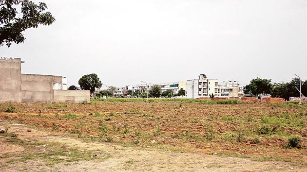 A view of Sector 57 in Gurgaon. (HT File Photo) A view of Sector 57 in Gurgaon. (HT File Photo)