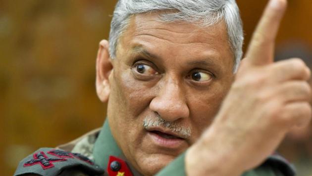 Army chief Bipin Rawat said it was important to ensure economic growth with a strong defence, citing China as an example.(PTI File Photo)