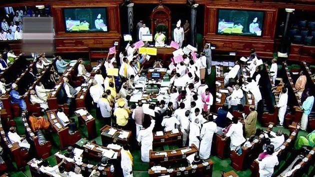 Centre Rushes Budget Through Lok Sabha, Opposition Livid | Latest News ...