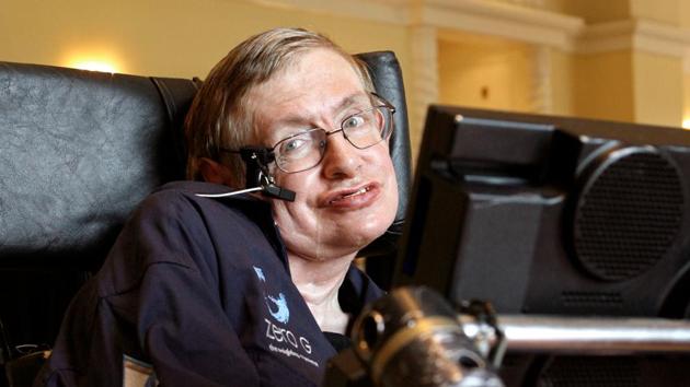 British physicist Stephen Hawking answers questions during an interview in Orlando, Florida on April 25, 2007. Stephen Hawking, modern cosmology’s brightest star known for his work with black holes and relativity, died today at his home in Cambridge aged 76. Born on January 8, 1942 -- 300 years to the day after the death of the father of modern science, Galileo Galilei -- Hawking believed science was his destiny. (Charles W Luzier / REUTERS File)
