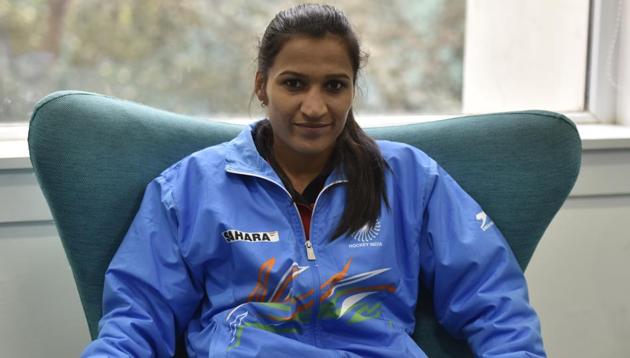 Rani will lead the 18-member Indian women’s hockey team for the upcoming Gold Coast Commonwealth Games 2018.(HT PHOTO) Rani will lead the 18-member Indian women’s hockey team for the upcoming Gold Coast Commonwealth Games 2018.(HT PHOTO)