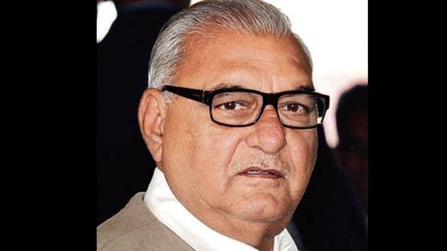 Bhupinder Singh Hooda (HT File) Bhupinder Singh Hooda (HT File)