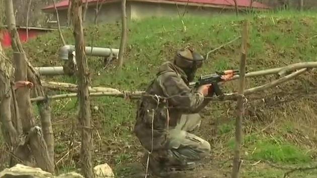 BJP leader Anwar Khan escaped a militant attack in Pulwama district of Jammu and Kashmir on Thursday, but his personal security officer (PSO) was injured in the incident, the police said. (ANI) BJP leader Anwar Khan escaped a militant attack in Pulwama district of Jammu and Kashmir on Thursday, but his personal security officer (PSO) was injured in the incident, the police said. (ANI)