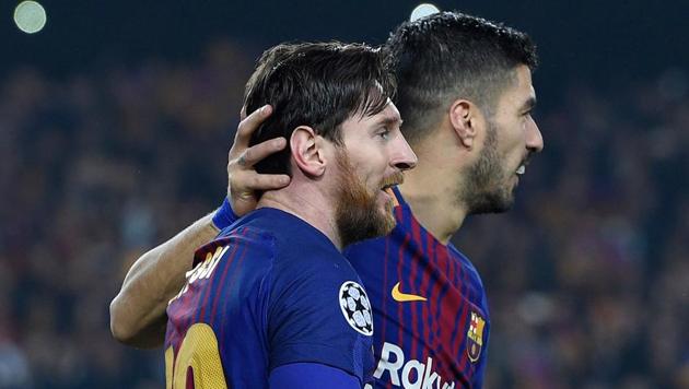 Messi has not always been accurate from the penalty spot, but he has converted 11 of the 14 spot-kicks he has taken in the Champions League. (AFP) Messi has not always been accurate from the penalty spot, but he has converted 11 of the 14 spot-kicks he has taken in the Champions League. (AFP)