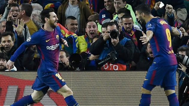 The 2011-12 season was Messi’s most prolific in the Champions League, hitting 14 goals in the competition to top the scoring charts. (AFP) The 2011-12 season was Messi’s most prolific in the Champions League, hitting 14 goals in the competition to top the scoring charts. (AFP)