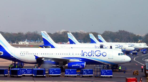 IndiGo will not operate 36 daily flights between March 15 and March 21. (Ramesh Pathania/Hindustan Times) IndiGo will not operate 36 daily flights between March 15 and March 21. (Ramesh Pathania/Hindustan Times)
