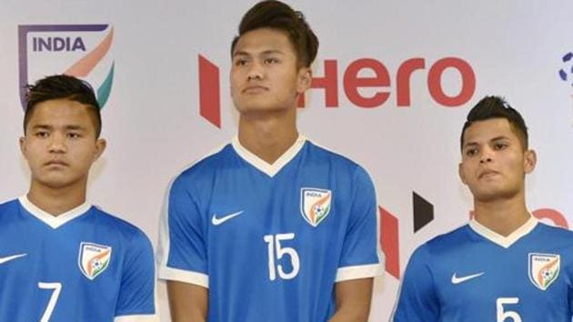 Indian Arrows take on Mumbai City FC in the Super 2018 encounter in Bhubaneswar on Friday. (PTI) Indian Arrows take on Mumbai City FC in the Super 2018 encounter in Bhubaneswar on Friday. (PTI)