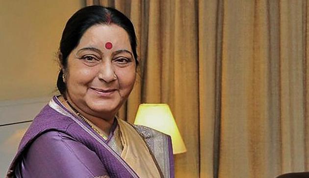 External affairs minister Sushma Swaraj said the standoff between the Indian and Chinese armies in the Doklam area of Bhutan started when the Chinese side tried to alter the status quo by building a road in the area in violation of its understandings with both the countries.(PTI File Photo)