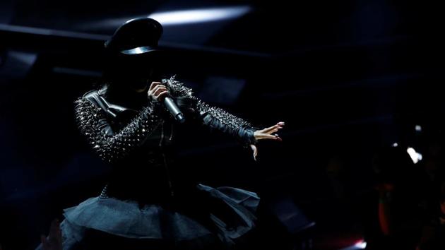 Cardi B performs “No Limit” at the 2018 iHeartRadio Music Awards in Los Angeles, California. (Mario Anzuoni / REUTERS) Cardi B performs “No Limit” at the 2018 iHeartRadio Music Awards in Los Angeles, California. (Mario Anzuoni / REUTERS)