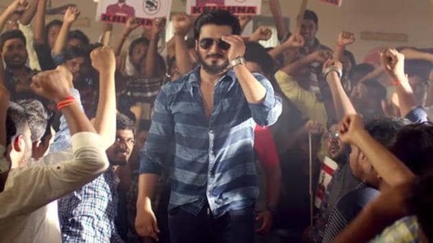 Kirrak Party movie review: Nikhil Siddhartha plays the role of Krishna in the film.