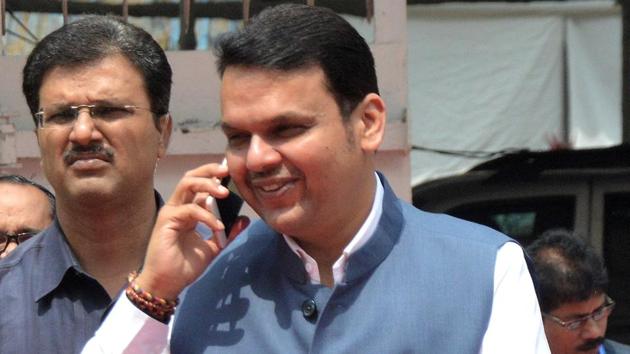 Chief minister Devendra Fadnavis is learnt to have held meetings with party’s legislators and office bearers in both these seats, in the last month.(Anshuman Poyrekar/HT Photo)