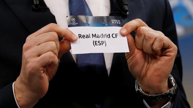 Real Madrid will face Juventus in the UEFA Champions League quarterfinals.(REUTERS)