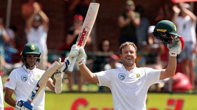 Ab De Villiers scored a brilliant ton to guide South Africa to victory over Australia in the second Test match in Port Elizabeth.(REUTERS)