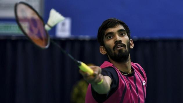 Kidambi Srikanth slammed umpires for what he termed “ridiculous” service faults during the round of sixteen match against Huang Yuxiang at the All England Championship. (Getty Images) Kidambi Srikanth slammed umpires for what he termed “ridiculous” service faults during the round of sixteen match against Huang Yuxiang at the All England Championship. (Getty Images)