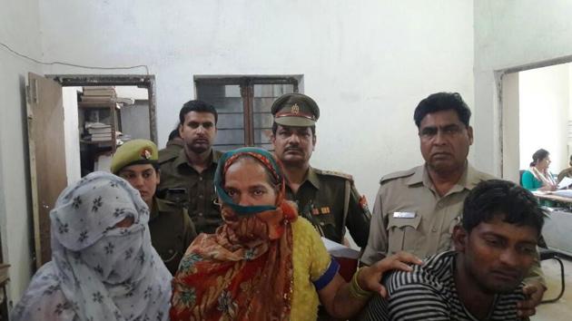 The police on Friday arrested Sunil and his mother Neelam, who operated a grocery shop from their house on Gali number 9 in Shankar Vihar locality. The police on Friday arrested Sunil and his mother Neelam, who operated a grocery shop from their house on Gali number 9 in Shankar Vihar locality.